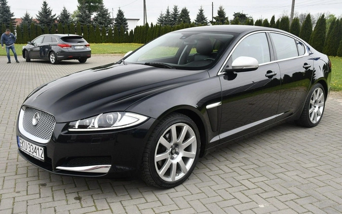 Jaguar XF cena 49900 przebieg: 214000, rok produkcji 2011 z Nałęczów małe 667